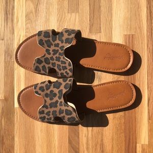 Leopard Print Sandals